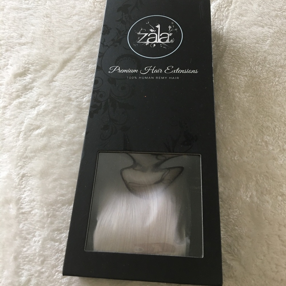 ZALA Hair- 24 in Weft Bundle- Ice Queen Platinum